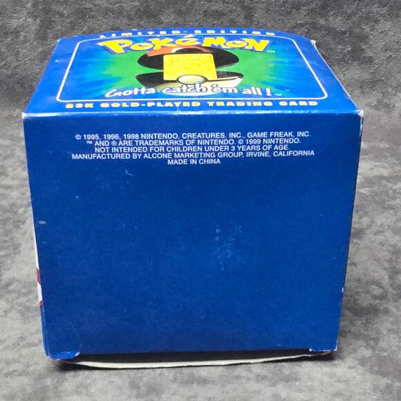 Pokémon Pokeball Togepi Limited Edition Gold Plated 23K Pokemon Card Collect - Picture 14 of 15